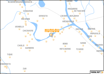 map of Mundau