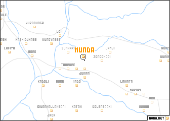 map of Munda