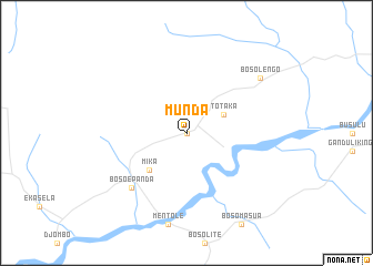 map of Munda