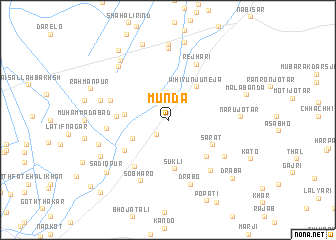 map of Mūnda