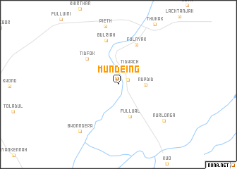map of Mundeing