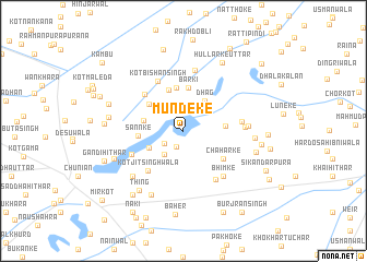 map of Mundeke