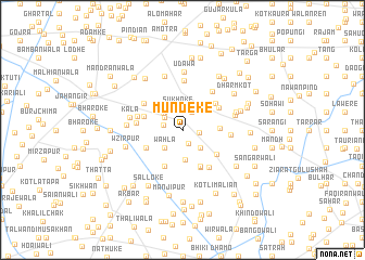 map of Mundeke