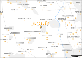 map of Mundelein