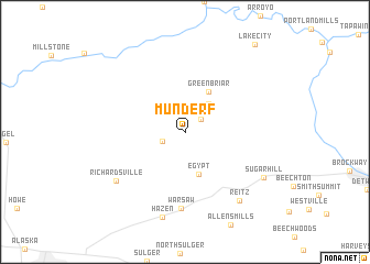 map of Munderf