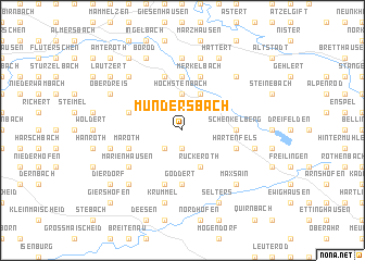 map of Mündersbach