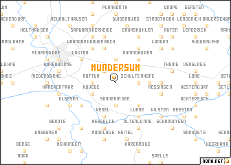 map of Mundersum
