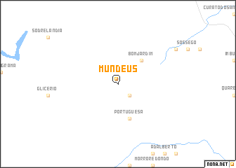 map of Mundéus