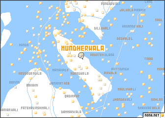 map of Mundherwāla