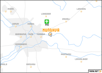 map of Mundhva