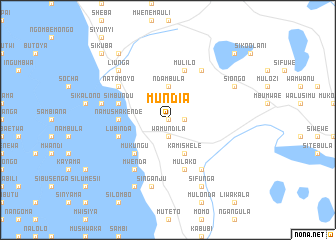 map of Mundia