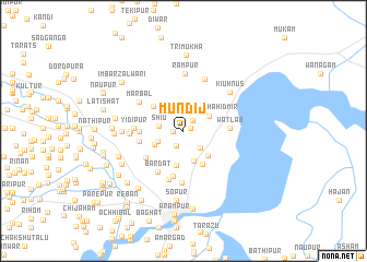 map of Mundij