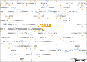 map of Mundilla