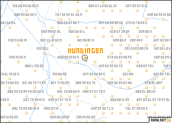 map of Mundingen