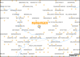 map of Mundingen