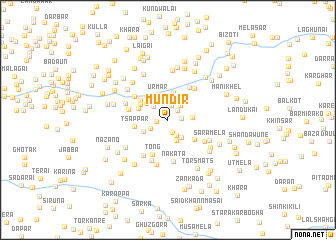 map of Mundīr
