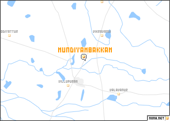 map of Mundiyambākkam