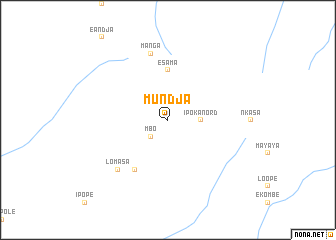 map of Mundja