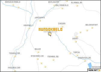 map of Mundok-Belo