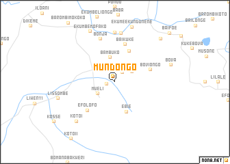 map of Mundongo