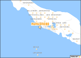 map of Mundo Nobo