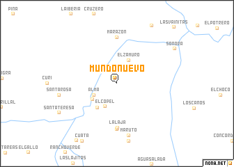 map of Mundo Nuevo