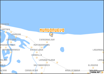 map of Mundo Nuevo