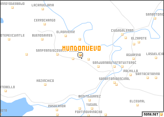 map of Mundo Nuevo