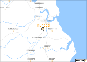 map of Mundoo