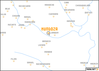 map of Mundoza