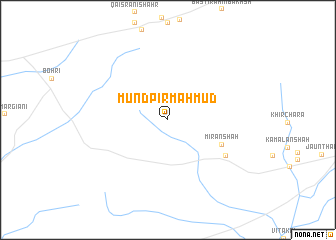 map of Mund Pīr Mahmūd