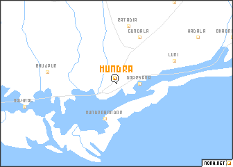 map of Mundra