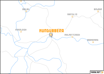 map of Mundubbera