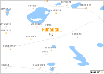 map of Mundugul