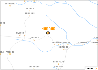 map of Munduri