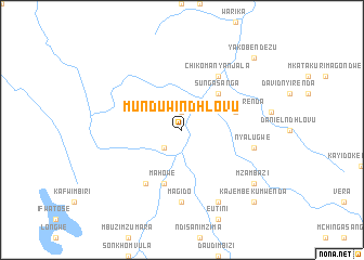 map of Munduwi Ndhlovu