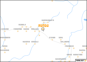 map of Mundu