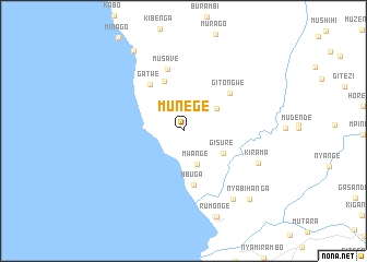 map of Munege