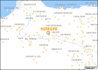 map of Munegro