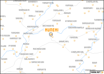 map of Munemi