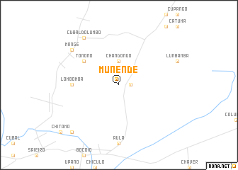 map of Munende