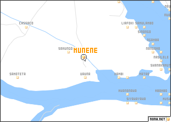 map of Munene