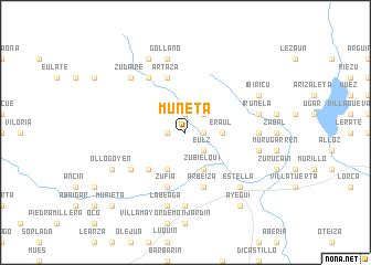 map of Muneta