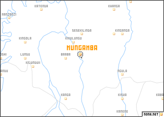 map of Mungamba