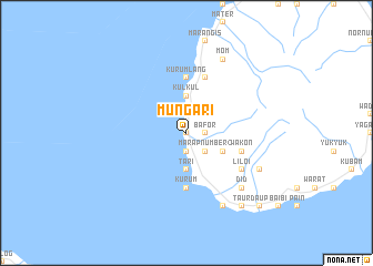 map of Mungari