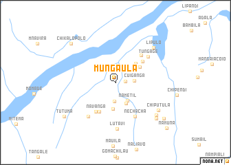 map of Mungaula