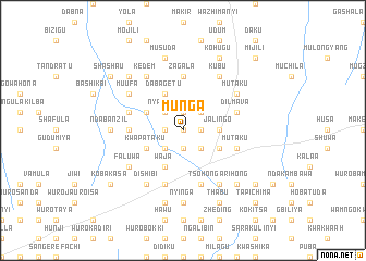 map of Munga