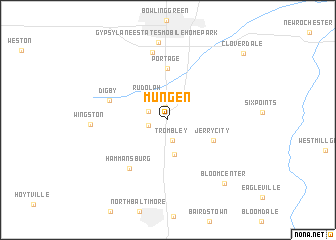 map of Mungen