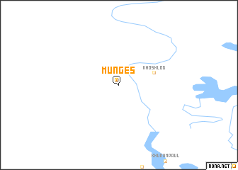 map of Munges