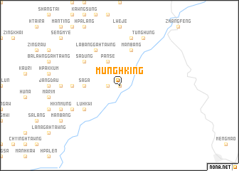 map of Mung Hking